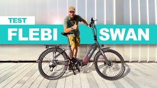 SUPER 24' folding bike at a good price, the  SWAN from FLEBI