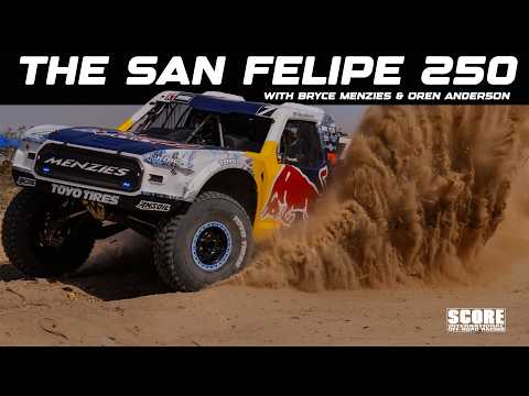 Bryce Menzies 2026 San Felipe 250 Off-Road Racing in 4K