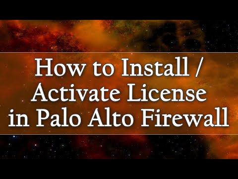 How to Install and Activate License in Palo Alto Firewall