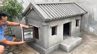 Wow ! amazing - DIY house for my dog - Very Nice and Warm