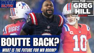 NE WR Room? Future for Kayshon Boutte? Stefon Diggs Potential Return? ||The Greg Hill Show