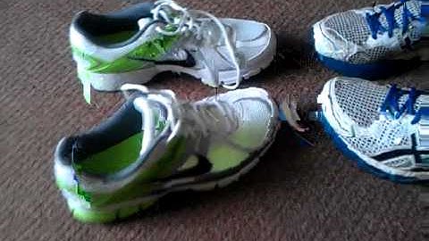 Old Asics Gel Nimbus 13 & New Nike Span 7 from Up and Running