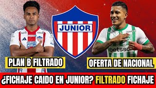 Junior Perdería Fichaje Ante Atlético Nacional Y Se Filtro Fichaje Que Seria Plan B En Junior