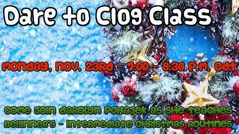 Dare to Clog Class - November 23rd, 2020