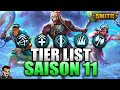 Quels dieux jouer en saison 11 de smite  tier list ranked  smite fr