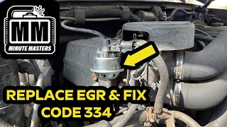 How to Replace the EGR Valve  Fix Code 334 | 1995 Ford F150