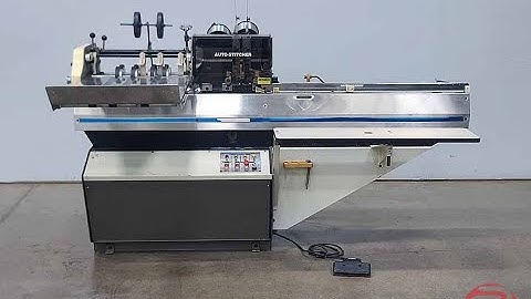 Rosback 203R Book Binding Saddle Stitcher - 060123233001A