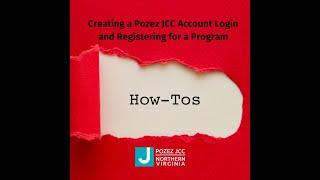 How to Create a Pozez JCC Login and Register for Programs