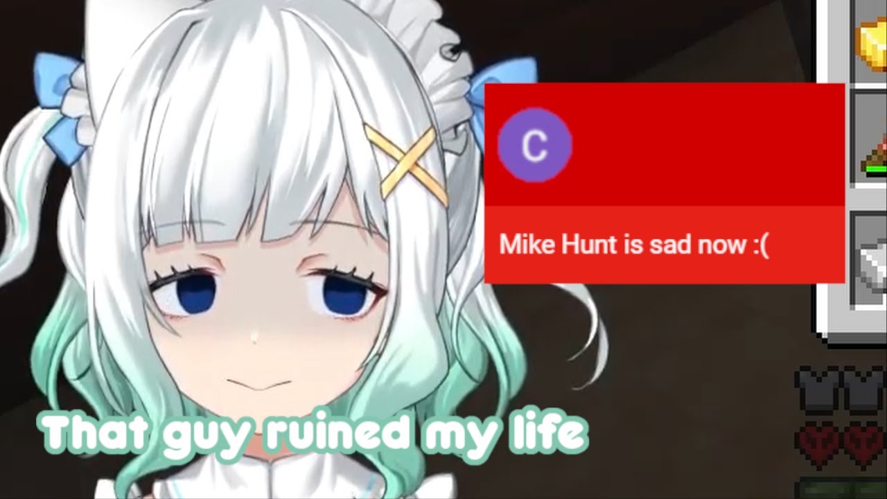 Mint forgot about Mike Hunt【Maid Mint Fantome】