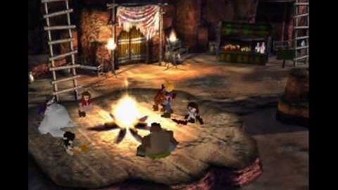final fantasy 7 walktrough  -the sealed cave-