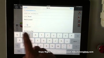 Lego Mindstorms EV3 iPad tutorial 3 Project Operation