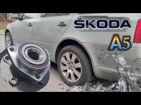 SKODA A5 МЕНЯЕМ СТУПИЧНЫЙ ПОДШИПНИК