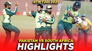 Last Over Finish | South Africa vs Pakistan | Fakhar Zaman Charges | 4th T20I 2021 | PCB | MJ2A