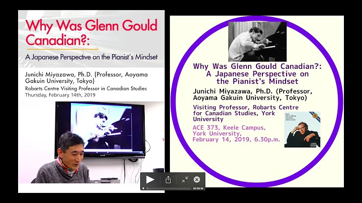 Why Was Glenn Gould Canadian? A Japanese Perspecti...