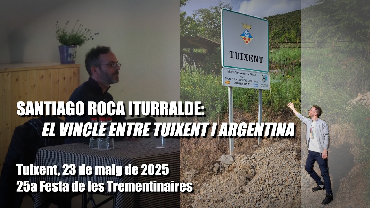 Santiago Roca Iturralde: "El vincle entre Tuixent i l'Argentina"