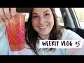 WEEKLY VLOG #5: Foster&#39;s Tailored T-Shirt and Trying Dunkin&#39;s Pink Velvet Iced Coffee!