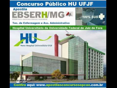 Apostila EBSERH-MG - HU UFJF - Hospital Universitário UFJF - Juiz de Fora (2015)