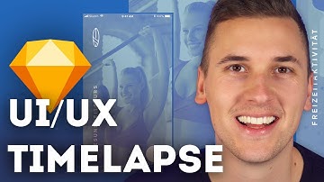 UI/UX Design Timelapse - Fitness App #2 in 💎 Sketch