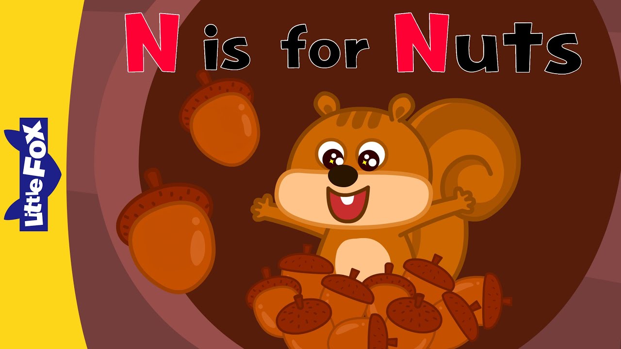 N is for Nuts! | Phonics for Kindergarten | Alphabet Sounds and