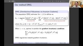 Xinwei Shen: Causality-oriented robustness: exploiting data heterogeneity at different levels