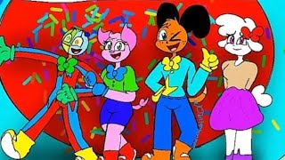 Draw The Fuzzball Company As Humans Pt 1 Credit In The Description