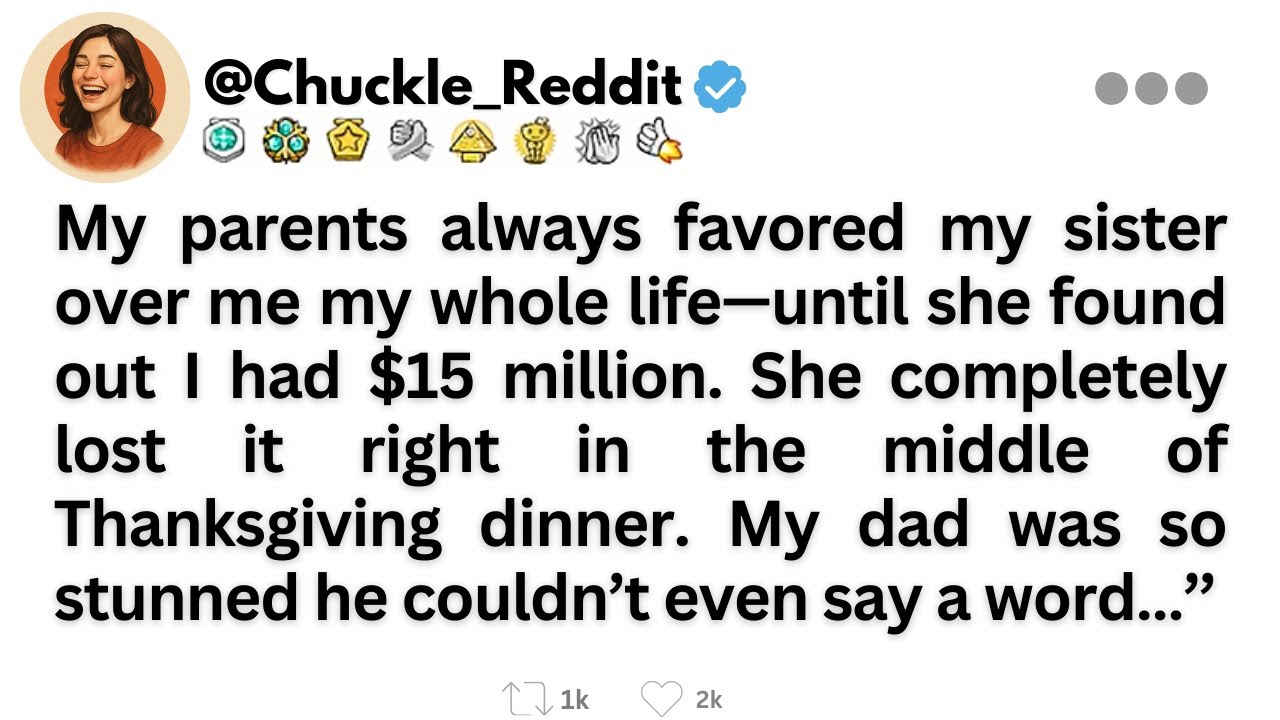 [FULL STORY]My parents always favored my sister over me my whole life ...