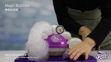 Magic Bubbles - Bubble Science Experiment Deluxe Lab