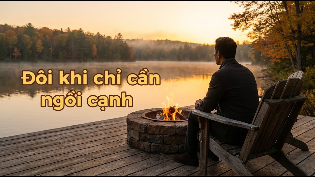 Có những lúc ta không cần lời khuyên