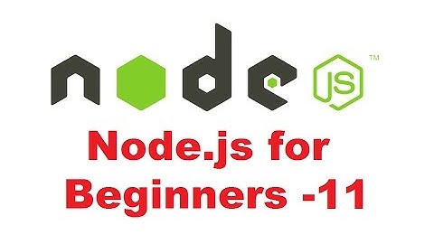Node.js Tutorial for Beginners 11 - Basics of Streams - Readable Stream