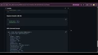 Customer Churn Prediction API using scikit learn