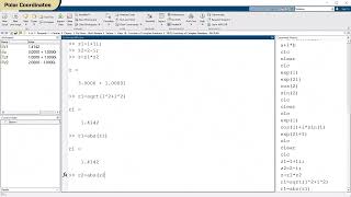 ENGT 509 18-2 Functions of Complex Numbers MATLAB