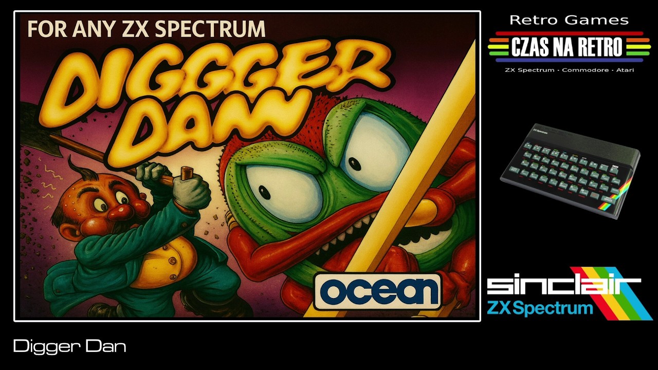 ZX Spectrum, Emulated, Chubby Gristle, 2824 points - YouTube