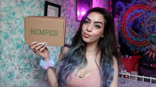 hemper trophy recycler box review | stoner subscription box