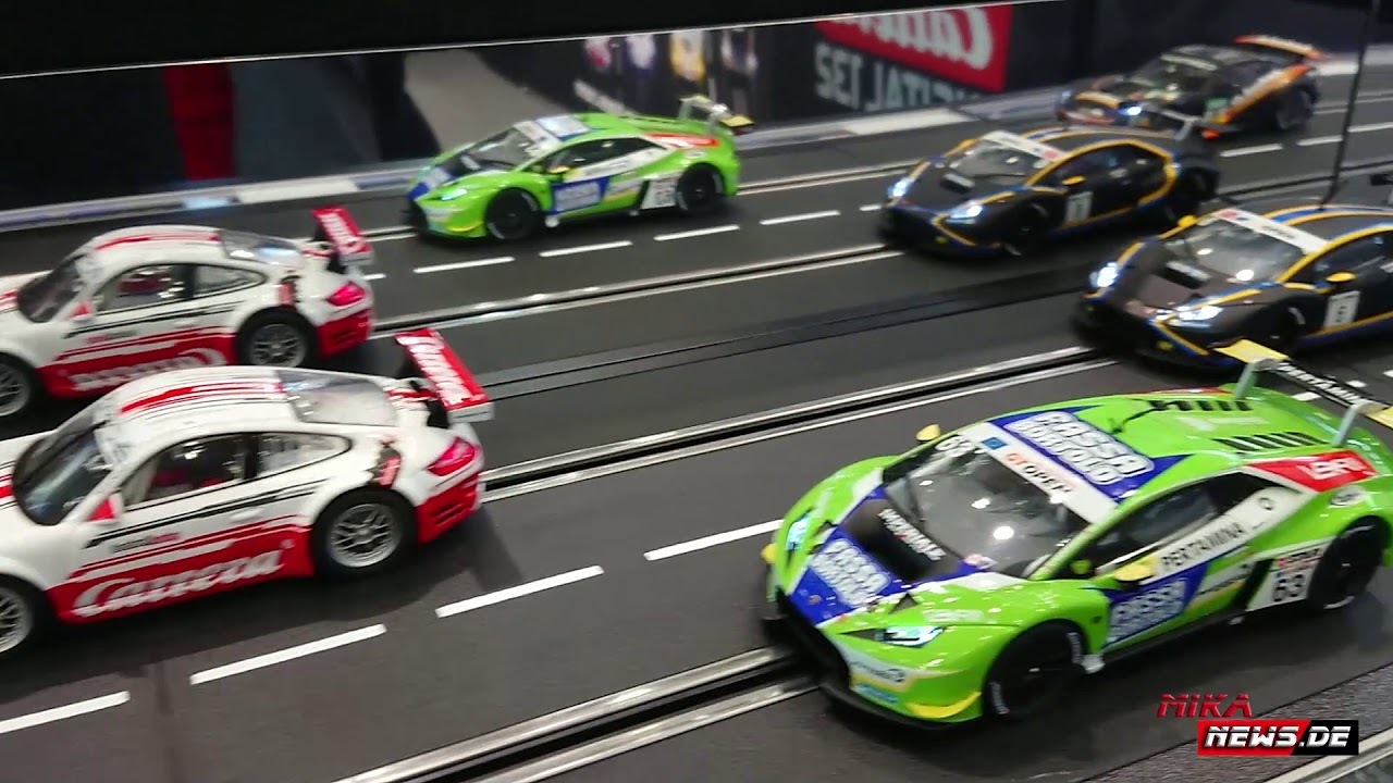 Carrera Digital 132 News Auf Der Spielwarenmesse In Nurnberg 19 Youtube