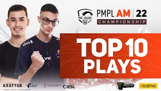 PMPL Americas Championship Spring 2022 | Top 10 Plays