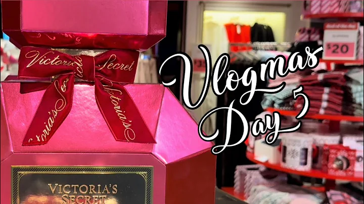 VLOGMAS DAY 5 | FABFITFUN HAUL, VICTORIA'S SECRET WALKTHROUGH & GRINCH MCDONALD'S TASTE TEST!