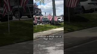 • 🇺🇸 A Street Full of American Flags #USA #AmericanFlag #America #Patriotism #Flags #USA🇺🇸