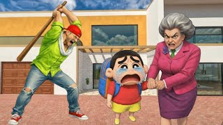 😱Jack ne maar diye Shin-chan Ko 🤯Indian theft aura simulator lyara Gaming 2.0 