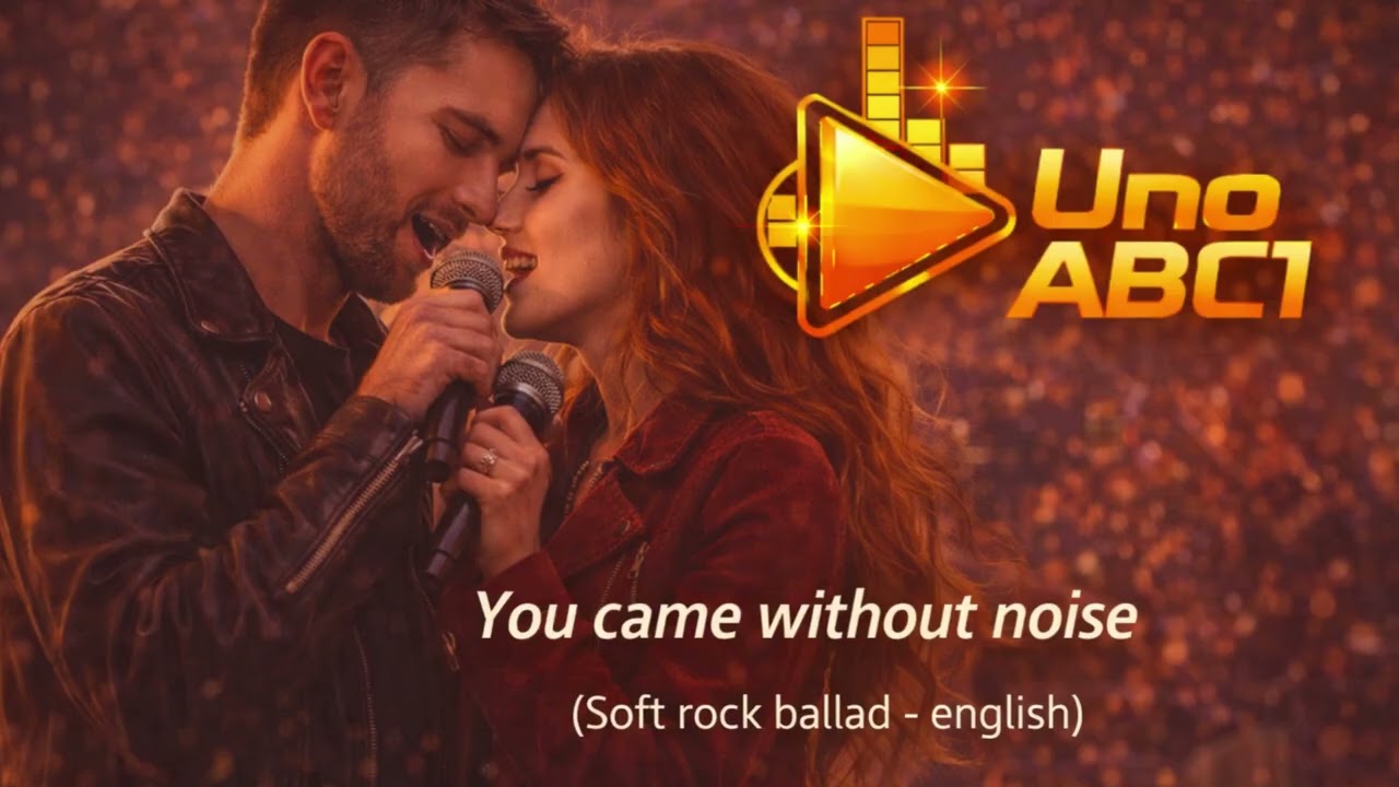 You came without noise(Soft rock ballad   english)