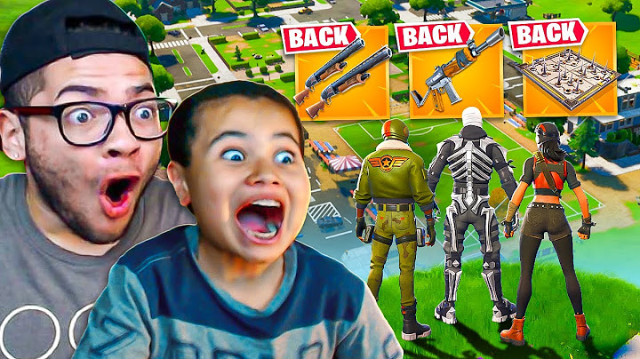 KAYLEN PLAYS OG SEASON FORTNITE FOR THE FIRST TIME IN 7 YEARS! NOSTALGIC