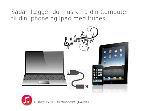 Sådan lægger du musik fra din computer til din Iphone og Ipad ( Opdateret )