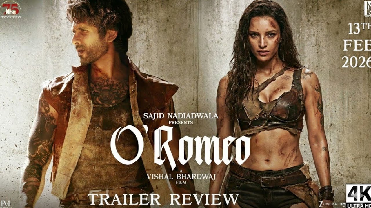 O Romeo Trailer Review | Shahid Kapoor Ka Sabse Dark Avatar 😱 | Full Honest Review