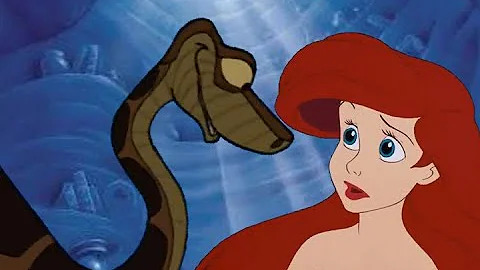 Ariel And Kaa First Encounter