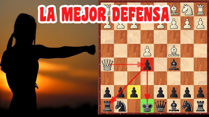 Ajedrez Chess, Mate del Pastor Scholar's mate, Israel GORIGONZALEZ