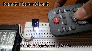 How to make a "Remote Tester Circuit" on a Breadboard.