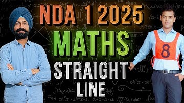 Straight line one shot | 2D geometry | complete syllabus ||  NDA 2025 (1) || Sandeep Brar