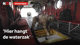 Thumbnail for Mee met de chinook: zo blust defensie de natuurbranden in Limburg