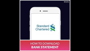 How To Download Standard Chartered Bank Statement?