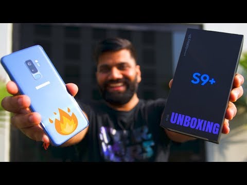 Samsung Galaxy S9 Plus Unboxing and First Look
