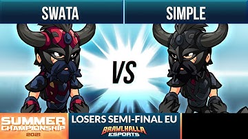 Swata vs Simple - Losers Semi-Final - Summer Championship 2021 - EU 1v1
